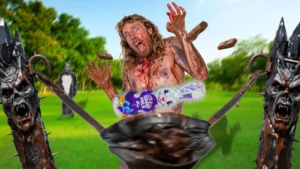Which Easter Bunny Hurts The Most Fired Out Of A Mega Slingshot Thumbnail